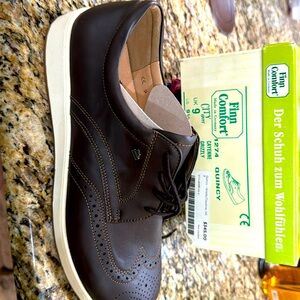 Finn Comfort Quincy size 9.5 W, color Cayenne Grizzly